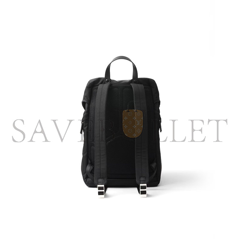 PRADA RE-NYLON AND SAFFIANO LEATHER BACKPACK 2VZ135 (45*27*17cm) PRADA RE-NYLON AND SAFFIANO LEATHER BACKPACK 2VZ135 (45*27*17cm)